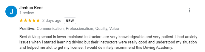 Task Driving Academy -Vancover