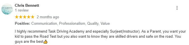 Task Driving Academy - Vancover