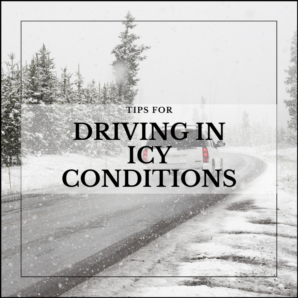 Tips For Driving In Icy Conditions 