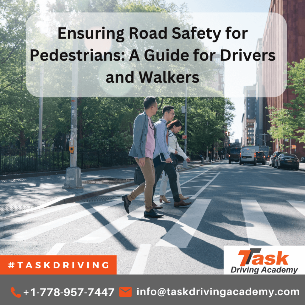 Ensuring Road Safety for Pedestrians: A Guide for Drivers and Walkers