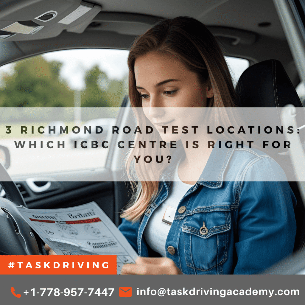 Richmond road test locations