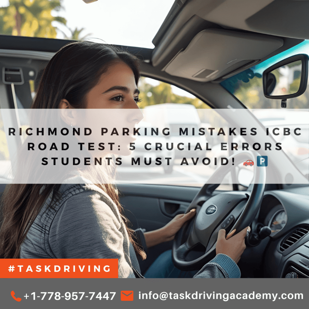 Richmond parking mistakes ICBC road test