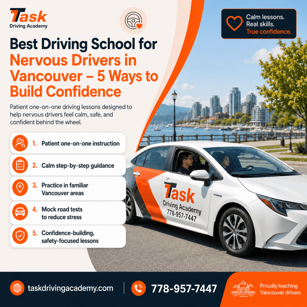 Best Driving School for Nervous Drivers in Vancouver