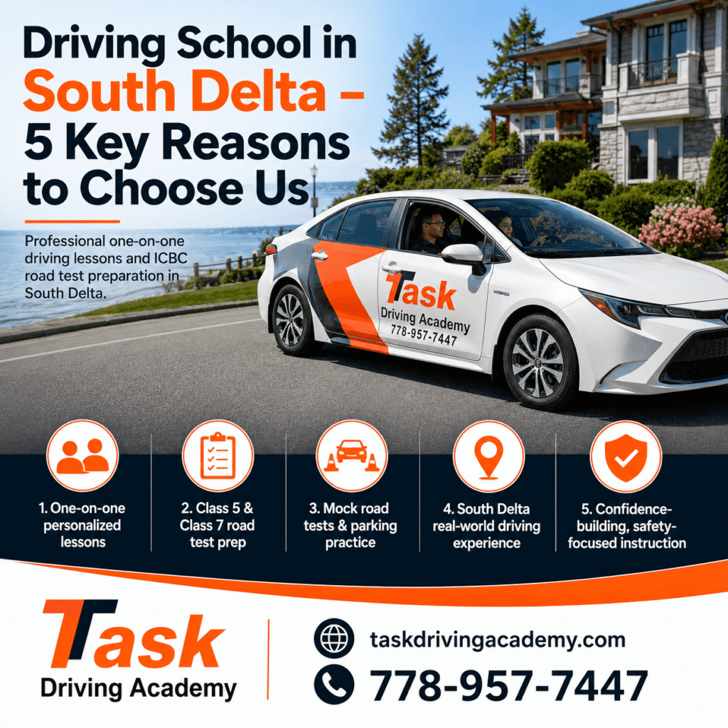 best driving school in south delta