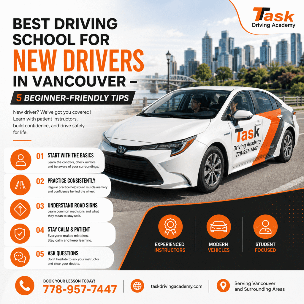 Best Driving School for New Drivers in Vancouver