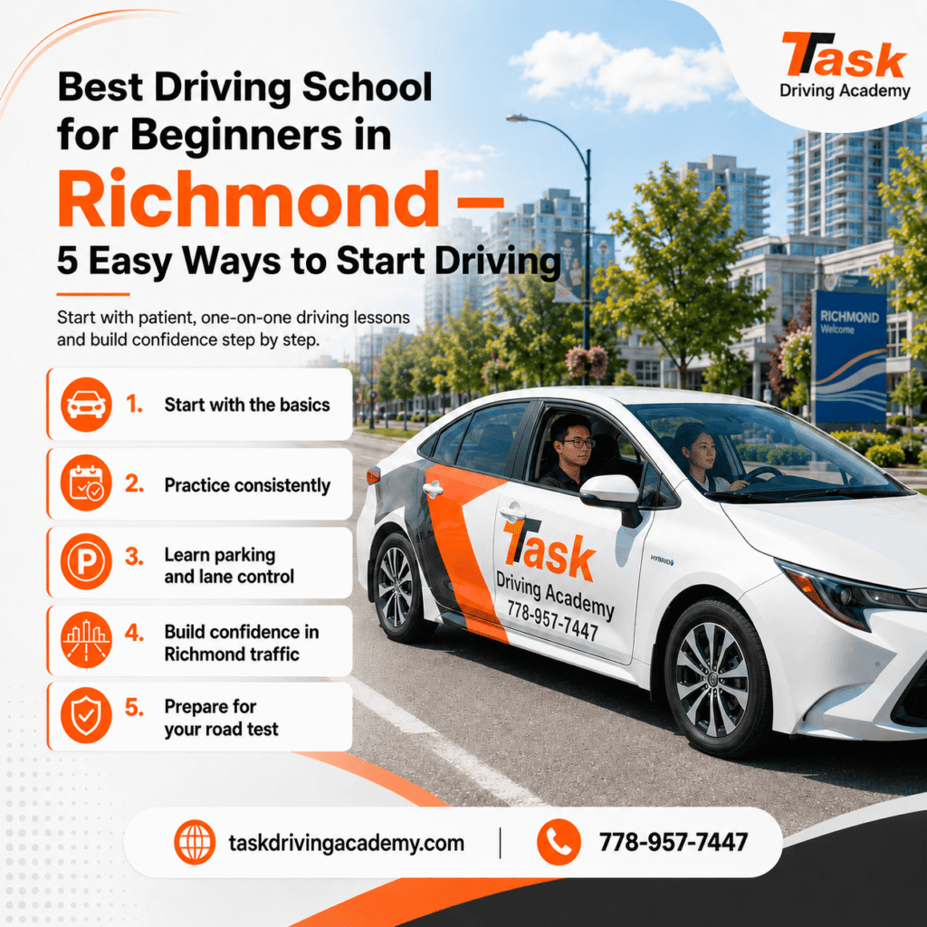 Best Driving School for Beginners in Richmond