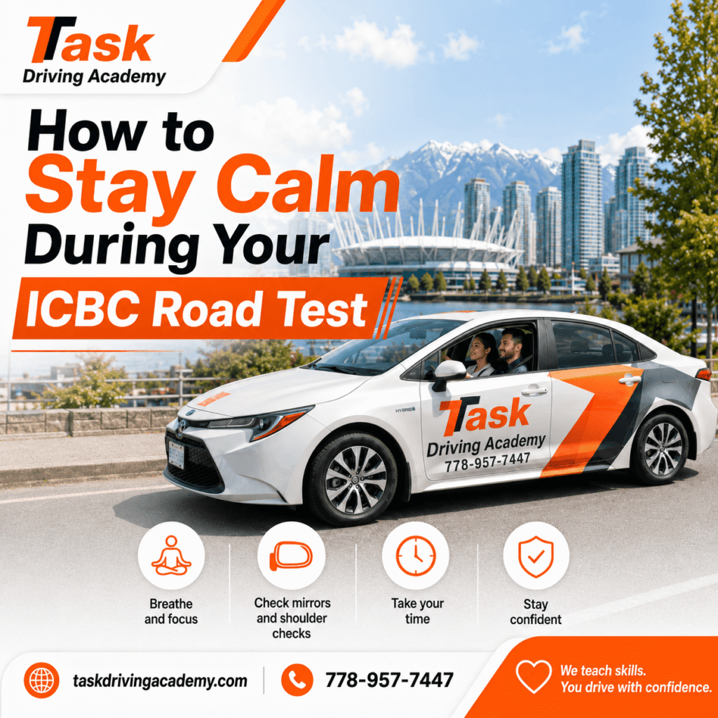 How to Stay Calm During Your ICBC Road Test